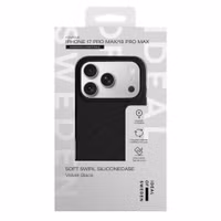 iDeal of Sweden Soft Swirl Silicone MagSafe Hülle Apple iPhone 17 Pro Max - Velvet Black
