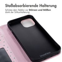 imoshion Design Klapphülle Apple iPhone 13 - Happy Dots