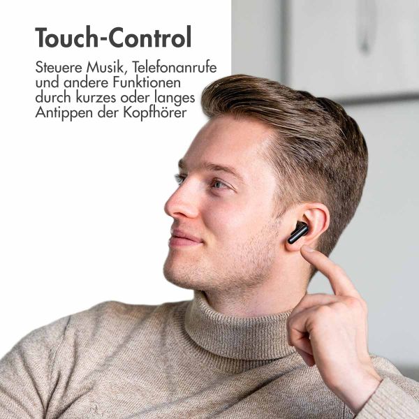 imoshion Aura Earbuds – Kabellose Kopfhörer – Kabellose Bluetooth-Kopfhörer – Schwarz