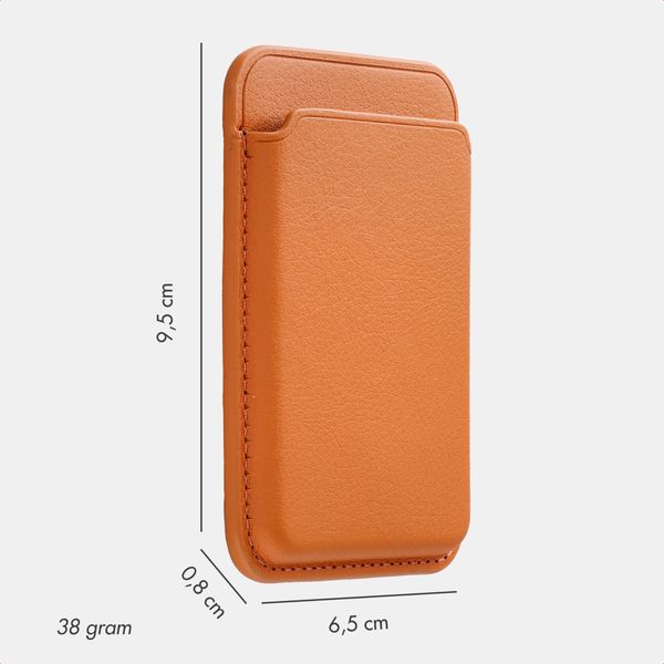 imoshion Magnetischer Kartenhalter - Geeignet für MagSafe - Orange