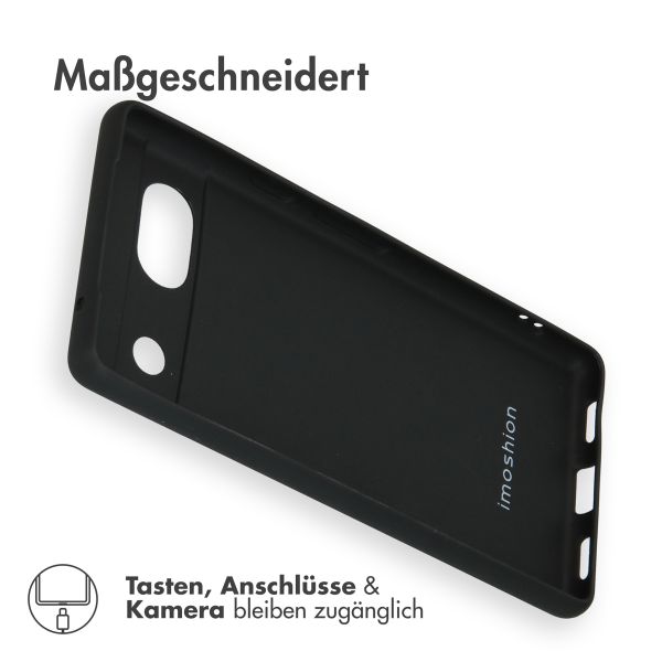 imoshion Color TPU Hülle für das Google Pixel 7a - Schwarz