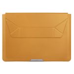 Uniq Oslo Laptop Hülle 14 Zoll - Laptop Sleeve mit faltbarem Laptopständer - Deep Mustard