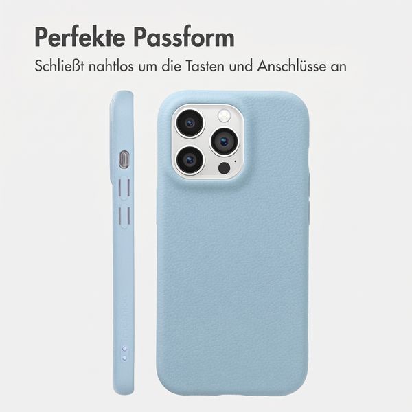 imoshion Texture Backcover Apple iPhone 14 Pro - Hellblau