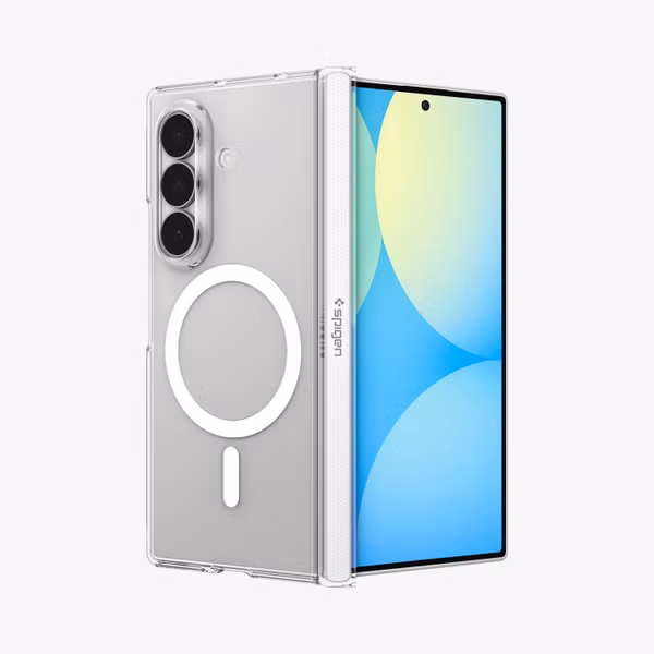 Spigen AirSkin Backcover MagSafe Samsung Galaxy Z Fold 8 Ultra - Clear / White