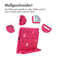 imoshion Kindersichere Schutzhülle mit abnehmbaren Ansteckern Apple iPad 9 (2021) 10.2 Zoll / iPad 8 (2020) 10.2 Zoll / iPad 7 (2019) 10.2 Zoll - Rosa