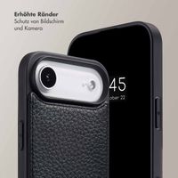 Selencia Nova HandyHülle mit Kordel und Kartenhalter Apple iPhone Air - Schwarz