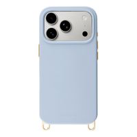 Selencia Rivièra Backcover mit MagSafe mit abnehmbaren Haken Apple iPhone 17 Pro - Powder Blue