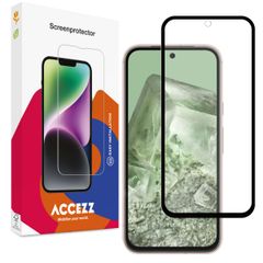 Accezz Full Cover Screen Protector aus gehärtetem Glas Google Pixel 8a