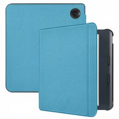imoshion Slim Hard Case Klapphülle Kobo Libra Colour - Hellblau