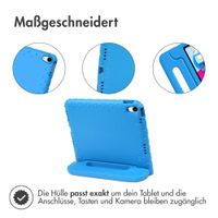 imoshion Schutzhülle mit Handgriff kindersicher für das iPad 11 (2025) 11 Zoll / iPad 10 (2022) 10.9 Zoll - Blau