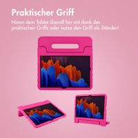 imoshion Schutzhülle mit Handgriff kindersicher Samsung Galaxy Tab S8 Plus / S7 Plus / S7 FE 5G - Rosa