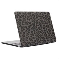 Selencia Sabi Laptop Cover Leopardenmuster Apple MacBook Air 15 Zoll (2023 / 2024 M3 chip / 2025 M4 chip) - Midnight Black