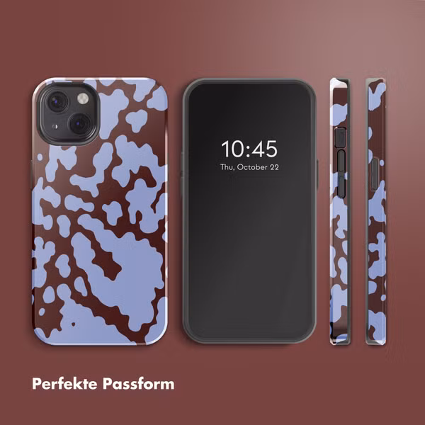 Selencia Vivid Rückabdeckung mit MagSafe Apple iPhone 13 - Moo'd Lavender Glow