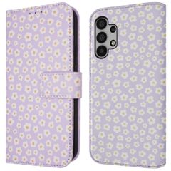 imoshion Design Klapphülle Samsung Galaxy A32 (5G) - White Daisy