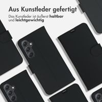 Accezz Wallet TPU Klapphülle Samsung Galaxy A55 - Schwarz