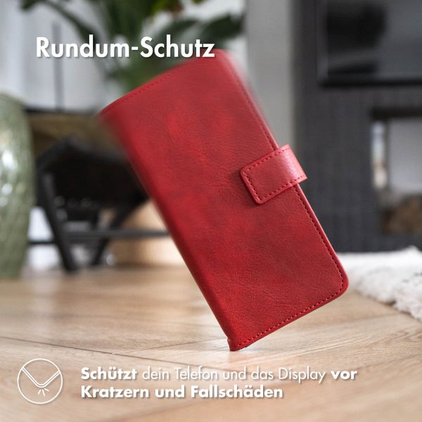imoshion Luxuriöse Klapphülle Apple iPhone 16e - Rot