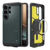 Spigen Tough Armor Backcover MagSafe Samsung Galaxy S26 Ultra - Abyss Green