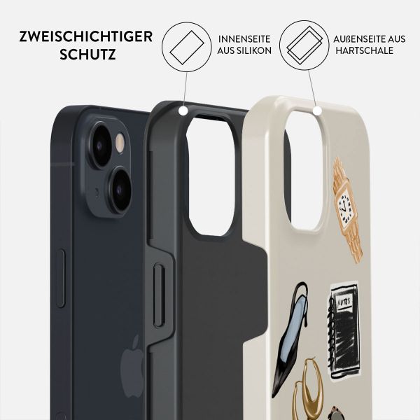 Burga Tough Back Cover MagSafe Apple iPhone 15 - Boss Babe