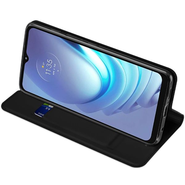 Dux Ducis Slim TPU Klapphülle für das Motorola Moto G50 - Schwarz