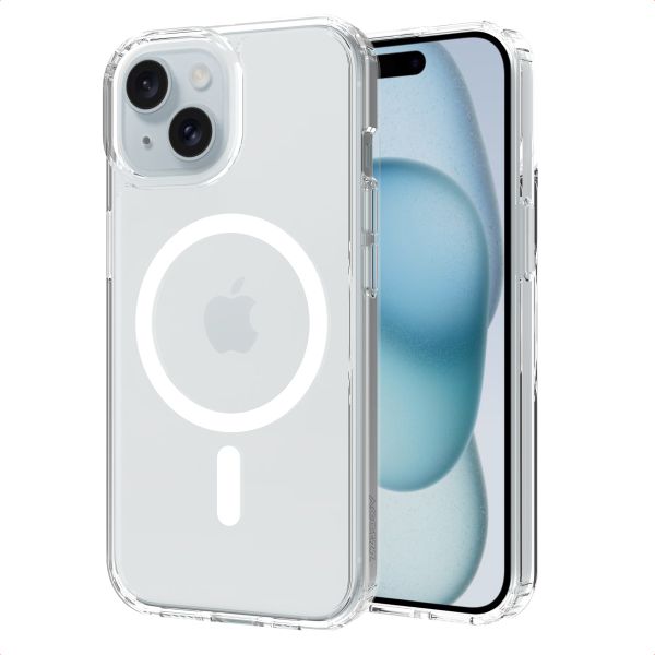 Accezz Xtreme Impact Backcover mit MagSafe Apple iPhone 15 - Transparent