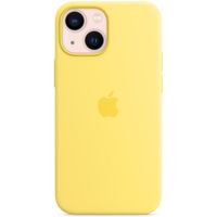 Apple Silikon-Case MagSafe für das Apple iPhone 13 Mini - Lemon Zest