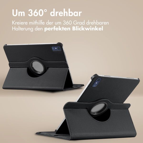 imoshion 360° drehbare Klapphülle für das Lenovo Tab M10 5G - Schwarz