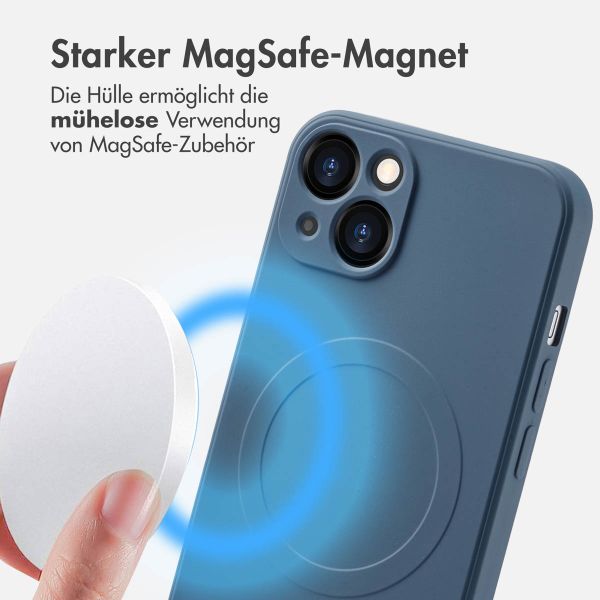 imoshion Color Back Cover mit MagSafe Apple iPhone 13 - Dunkelblau