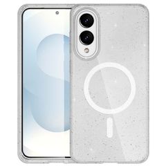 imoshion Sparkle Back Cover mit MagSafe Samsung Galaxy S25 Edge - Transparent