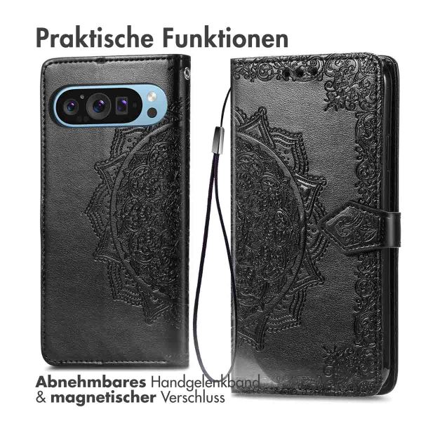 imoshion Mandala Klapphülle Google Pixel 10 / 10 Pro - Schwarz