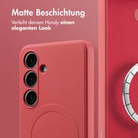 imoshion Color Back Cover mit MagSafe Samsung Galaxy S24 Plus - Dusty Rose