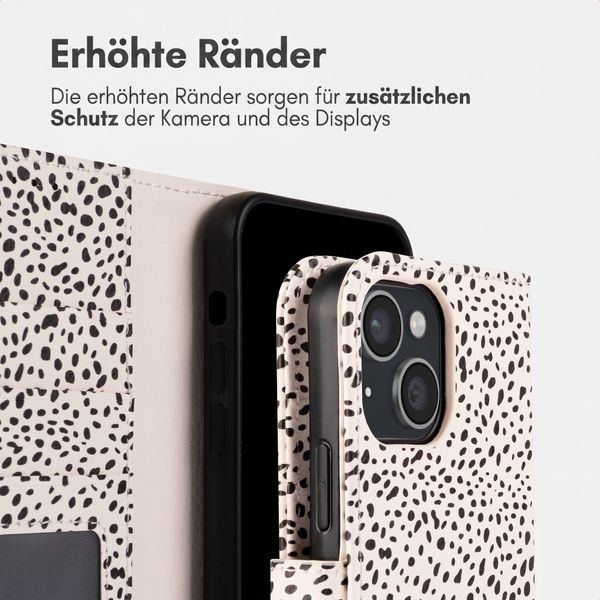 imoshion Design Klapphülle Apple iPhone 15 - Desert Dots