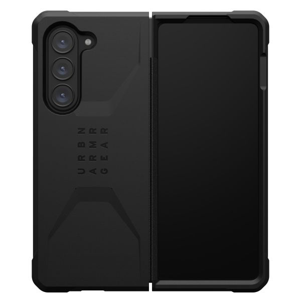 UAG Civilian Backcover für das Samsung Galaxy Z Fold 5 - Schwarz