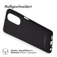 imoshion TPU Color Cover Motorola Moto G51 - Schwarz