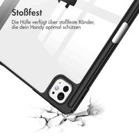 imoshion Trifold Hardcase Klapphülle Apple iPad Pro 11 (2024) M4 - Schwarz