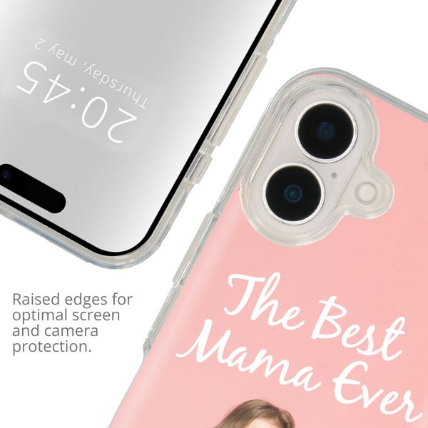 Gestalte deine eigene Clear Case für das Apple iPhone 16 - Transparent