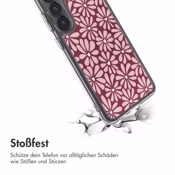 imoshion Design Hülle Samsung Galaxy S25 FE - Bloom Love Blush