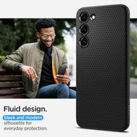 Spigen Liquid Air™ Case für das Samsung Galaxy S23 Plus - Schwarz