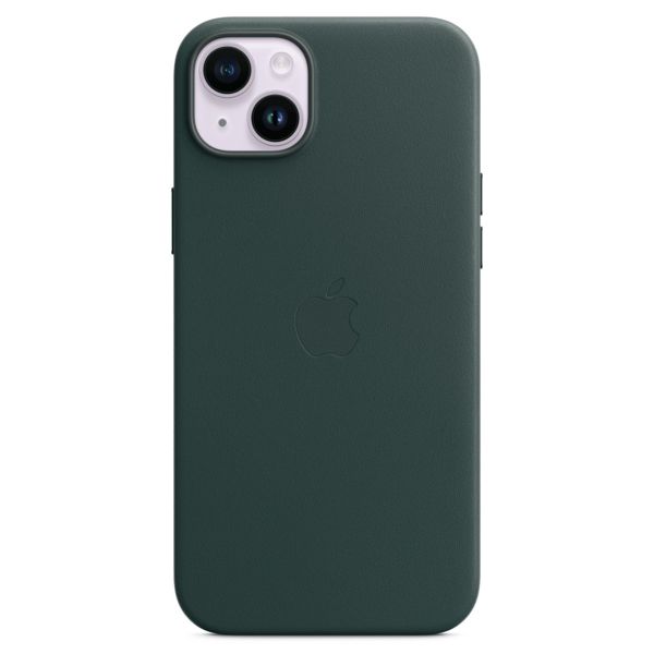 Apple Leder-Case MagSafe für das Apple iPhone 14 Plus - Forest Green