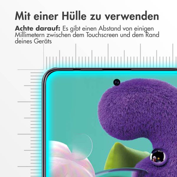 Accezz Screen Protector aus gehärtetem Glas Samsung Galaxy A51