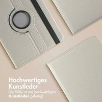 imoshion 360° drehbare Klapphülle Apple iPad 6 (2018) 9.7 Zoll / iPad 5 (2017) 9.7 Zoll - Grau