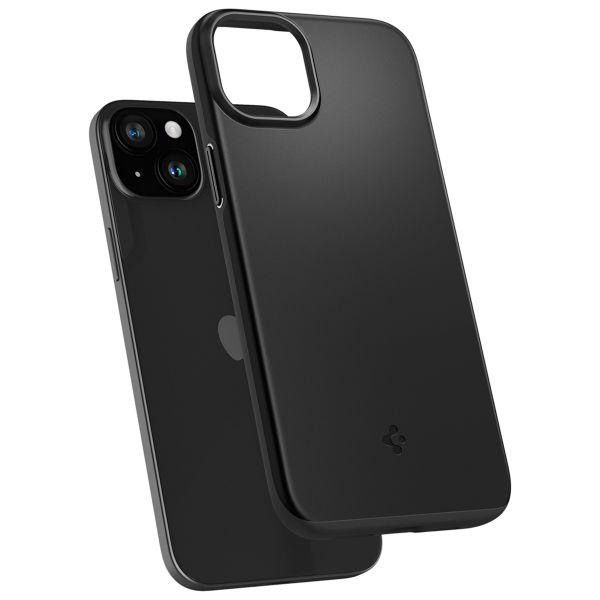 Spigen Thin Fit™ Hardcase für das Apple iPhone 15 - Schwarz