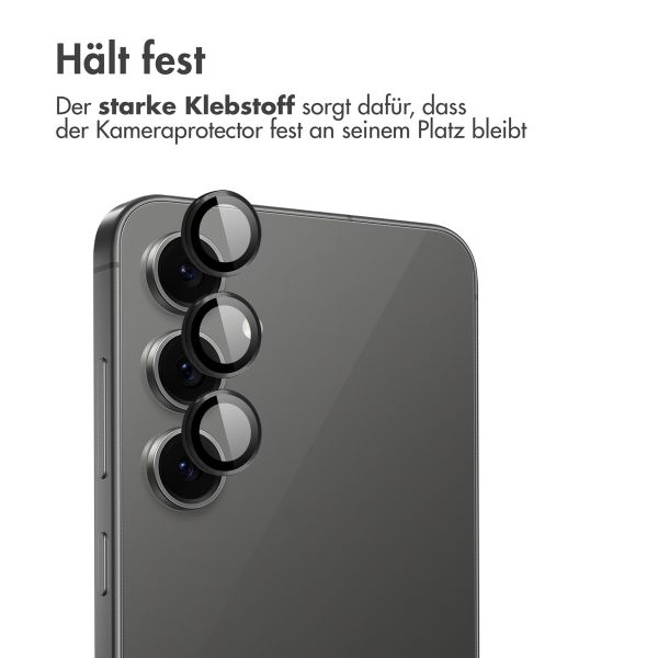 imoshion 2er Pack Kameraobjektivschutz für das Samsung Galaxy S25 FE - Schwarz