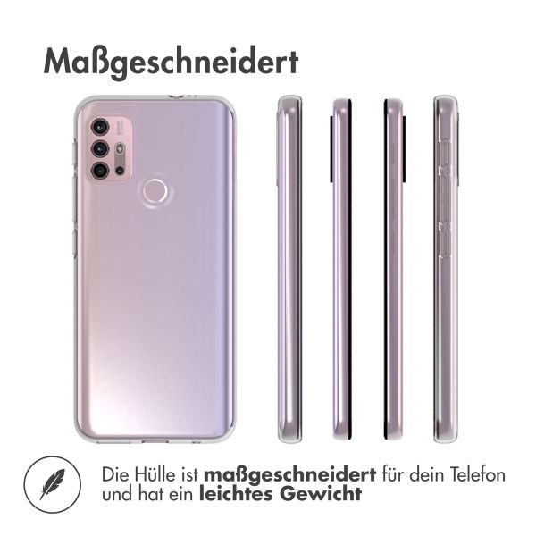 Accezz TPU Clear Cover für das Motorola Moto G20 / G30 - Transparent