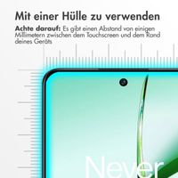 Accezz Screen Protector aus gehärtetem Glas für das OnePlus Nord CE 4 - Transparent