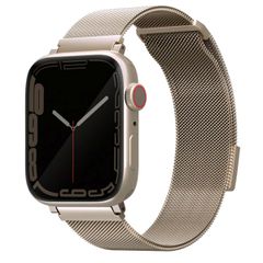 Uniq Dante Mesh Milanese Stahlarmband für die Apple Watch Series 1 bis 10 / SE / Ultra (2) (44/45/46/49 mm) - Starlight