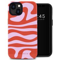 Selencia Vivid Tough Back Cover für das Apple iPhone 13 - Dream Swirl Pink