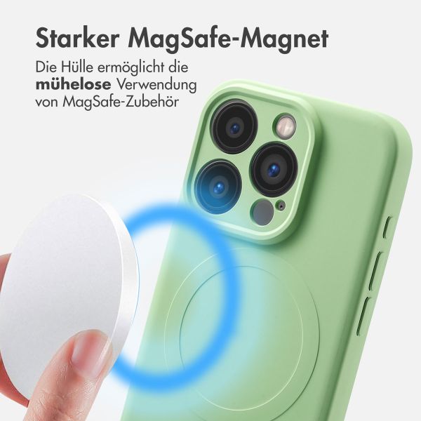 imoshion Color Back Cover mit MagSafe Apple iPhone 15 Pro - Grün