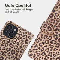 imoshion Design Klapphülle Apple iPhone 15 - Leopard Mood