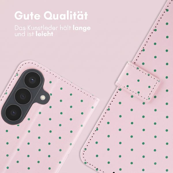 imoshion Design Klapphülle Samsung Galaxy S26 - Happy Dots