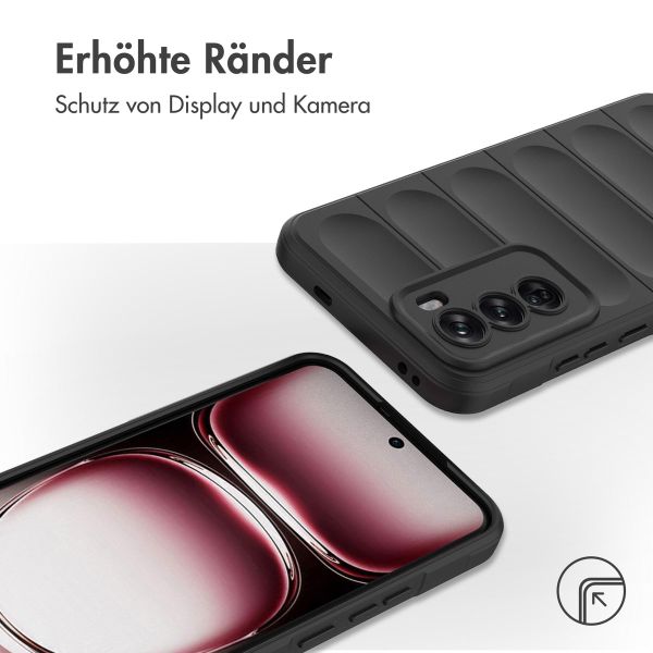 imoshion EasyGrip Back Cover für das Oppo Reno 12 Pro - Schwarz